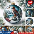 5D Zum Selbermachen Vollrunder Bohrer Diamond Painting Tier Winter Home Decor Kunst Handwerk #g