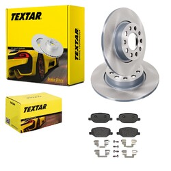 TEXTAR BREMSSCHEIBEN 278mm + BELÄGE HINTEN passend für ALFA 159 + BRERA + SPIDER