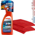 Sonax XTREME Ceramic Spray Versiegelung spiegelnder Glanz + 2 Mikrofasertücher