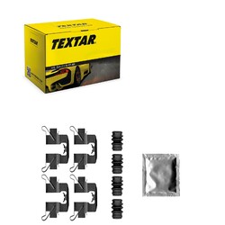 TEXTAR MONTAGE-SATZ BREMSBELÄGE ZUBEHÖR HINTEN passend für MAZDA CX-3 CX-5 | 825