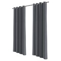Outdoor Vorhang Wasserdicht Garten Winddicht Blickdicht 1/2er Set Sonnenschutz