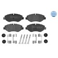 1x Bremsbelagsatz, Scheibenbremse MEYLE 025 292 2920 passend für IVECO