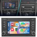Android 14 Für Audi A4 8E 8H B6 B7 2000-2009 Carplay Autoradio GPS Navi WIFI BT