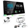 Kenwood Autoradio Apple CarPlay Android DAB+ für Ford EcoSport ab 2014 silber