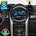 4+64G Android 14 Autoradio Apple CarPlay FM Kam GPS Navi Für BMW Mini Cooper R60