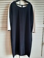 Marc Cain Kleid, Etuikleid, Gr. 2 / 36, schwarz-beige, wie neu
