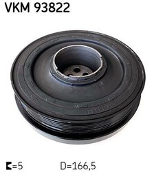 SKF RIEMENSCHEIBE KURBELWELLE passend für BMW 1 2 3 4 5 X1 X3 | VKM 93822