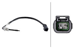 HELLA Sensor Abgastemperatur 6PT 358 181-811 für VOLVO FM FMX 2 FH16 RENAULT