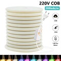 COB Neon LED Strip Streifen WW NW CW Flex Schlauch diffus Lichtband Dimmbar 220V