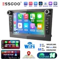 Android 14 2+64G Autoradio Carplay GPS RDS SWC Für Opel Astra H Corsa C D Combo