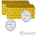 2x HELLA HALOGEN MIT HYBRIDTECHNOLOGIE FERNSCHEINWERFER SATZ RUND CHROM 12V 24V