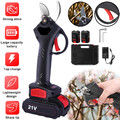 Elektrische Gartenschere Akku Astschere 21V Kabellos Baumschere Obstbaumschere