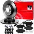 brembo BREMSSCHEIBEN + BELÄGE HINTEN passend für FIAT ABARTH PUNTO / EVO 199