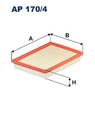 FILTRON AP 170/4 LUFTFILTER FÜR LEXUS TOYOTA