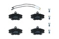 KAMOKA Bremsbelagsatz Scheibenbremse JQ1011690 für DACIA CLIO BA0 11 RENAULT 19
