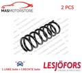 SCHRAUBENFEDER FAHRWERKSFEDER HINTEN LESJÖFORS 4288331 2PCS I NEU OE QUALITÄT
