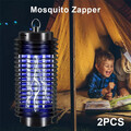 Moskito Killer Insektenvernichter Elektrisch mit UV-Licht,Lampe Fliegenfänger 2x