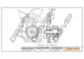 DR!VE+ WASSERPUMPE passend für DACIA SOLENZA RENAULT CLIO KANGOO MEGANE |