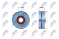 NTY Spannrolle Keilrippenriemen RNK-AU-068 Metall für AUDI A8 D3 4E2 4E8 A6 C6