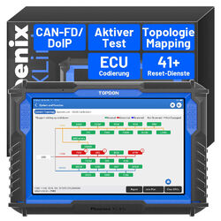 TOPDON Phoenix XLink PRO KFZ OBD2 Diagnosegerät ECU Kodierung Programmier CAN FD
