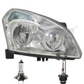 Xenon Scheinwerfer links D2R/H7 für Nissan Qashqai +2 I J10 JJ10 inkl. Lampen