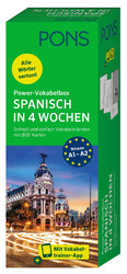 PONS Power-Vokabelbox Spanisch in 4 Wochen | Taschenbuch | PONS Power-Vokabelbox