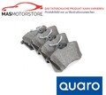 SATZ BREMSBELÄGE BREMSKLÖTZE QUARO QP0989 A FÜR MERCEDES-BENZ S-CLASS,SL