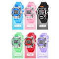 Digital Sport Watch Wasserdichte elektronische LED Alarm Week Display Armbanduhr