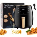 Heißluftfritteuse 2400W Heissluft Air Fryer Fritteusen Heißluft Ofen Friteuse DE