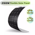 200W 12V Flexibles Solarmodul Monokristallines Solarpanel für Wohnwagen Boot