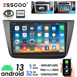 9" 32GB Android 13 Carplay Autoradio GPS Navi WIFI RDS BT Für Seat Altea 2004-15