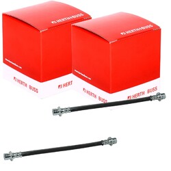 2X HERTH+BUSS BREMSSCHLAUCH VORNE HINTEN passend für HONDA JAZZ STREAM