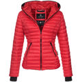 Navahoo Kimuk Damen Jacke Steppjacke Übergangsjacke gesteppt Stepp Kapuze NEU