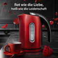 LED 1,7 Liter Anzeige Küche Schnurlos Drehbar Rot Schwarz