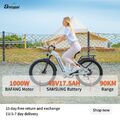 E-Fahrrad 26 Zoll Ebike  1000W e Mountainbike Samsung MTB 840WH Elektrofahrrad
