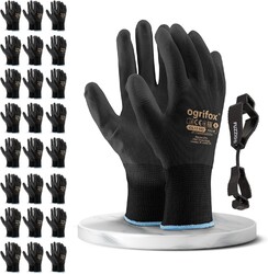 ✅24 Paar Arbeitshandschuhe Montagehandschuhe Schutzhandschuhe Garten Handschuhe✅