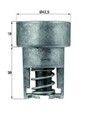 MAHLE ORIGINAL TX 98 82 Kühlwasserthermostat für RENAULT TWINGO I (C06) 4 (112)