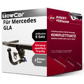 Für GLA Typ H247 (TowCar) Anhängerkupplung abnehmbar + E-Satz 13pol neu