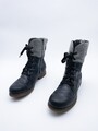 rieker Damen Schnürboots Boots Schnürstiefelette schwarz Gr 41 EU Art 24264-30