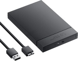 USB 3.0 Festplattengehäuse Externes Gehäuse Festplatte 2.5 Zoll SATA SSD HDD