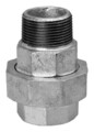 Hermann Schmidt Verschraubung 331 DN 25, 1", flansch dichtend, IG/AG, verzinkt