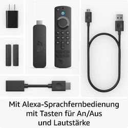 Amazon Fire TV Stick 4K 2023 Alexa-Sprachfernbedienung (mit TV-Tasten) Wifi 6