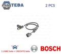 0 986 594 010 ABS SENSOR DREHZAHLFÜHLER VORNE BOSCH 2PCS FÜR SEAT ALHAMBRA