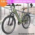 FAFREES F26 PRO Elektrofahrrad e-Bike Shimano Pedelec E-Fahrrad 26‘‘ 10Ah 250W