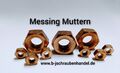 Sechskantmuttern Muttern DIN 934 Messing Stahl blank ISO 4032 M 2  bis M 33