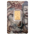 PAMP  Goldbarren 5 Gramm 9999 Gold The Buddha im Blister und Schutzhülle