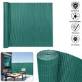 PVC Sichtschutzmatte Grün Balkonverkleidung Sichtschutz Windschutz Garten Zaun