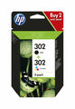 hp 302  Multipack Schwarz / Farbe  X4D37AE  Black / Tricolor hp ENVY 4520 Series