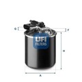 UFI Kraftstofffilter 24.148.00 für INFINITI MERCEDES-BENZ