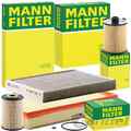 MANN FILTERSET passend für VOLVO S60 S80 II V60 I V70 III XC60 I XC70 II D2/3/4